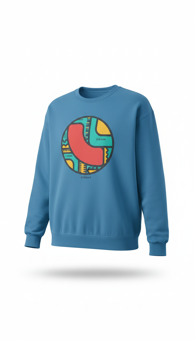 Lake blue sweatshirt