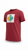 Maple red classic tee