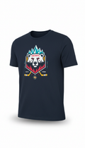 True north navy hockey graphic tee